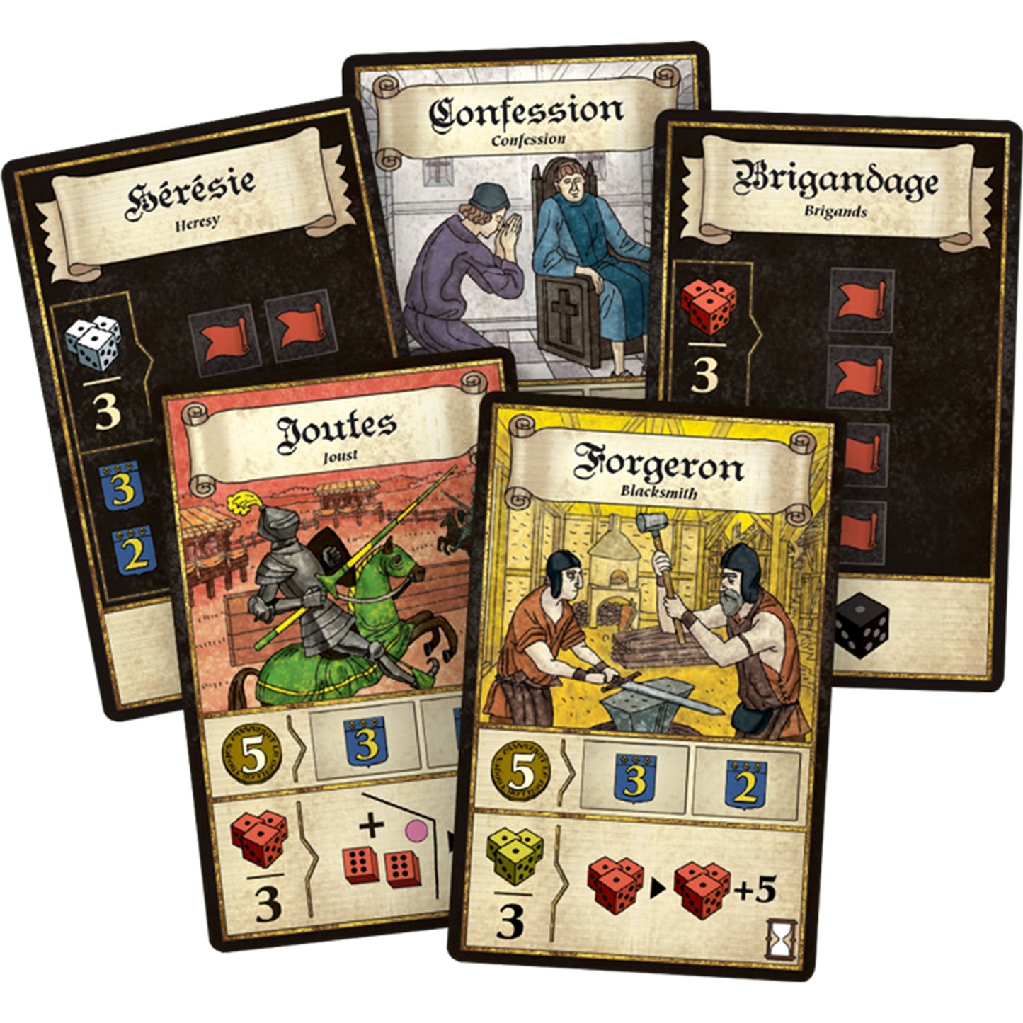 Troyes Board Game - Board Game Chiến Thuật Trung Cổ - Pearl Games