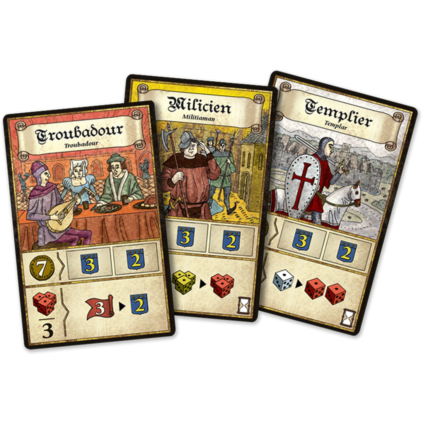 Troyes Board Game - Board Game Chiến Thuật Trung Cổ - Pearl Games