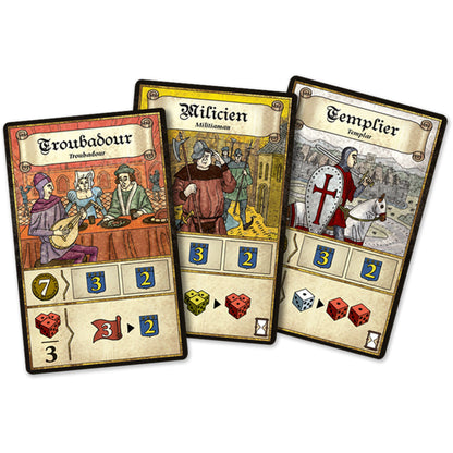 Troyes Board Game - Board Game Chiến Thuật Trung Cổ - Pearl Games