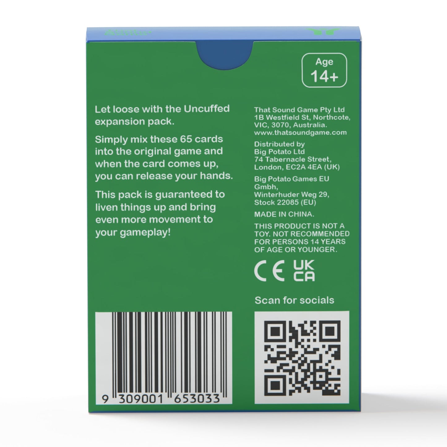 That Sound Game - Uncuffed Pack Expansion - Bản Mở Rộng Board Game Tiệc Tùng - That Sound Game
