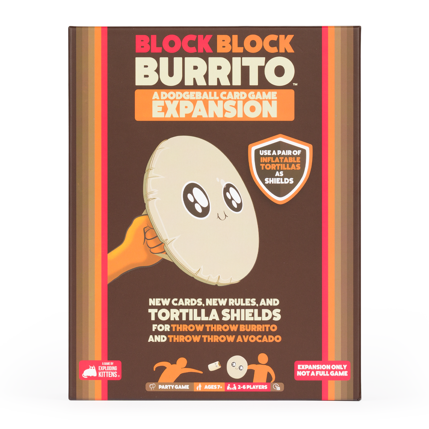 Block Block Burrito - The Throw Throw Expansion - Bản mở rộng trò chơi thẻ bài - Exploding Kittens