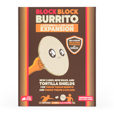 Block Block Burrito - The Throw Throw Expansion - Bản mở rộng trò chơi thẻ bài - Exploding Kittens
