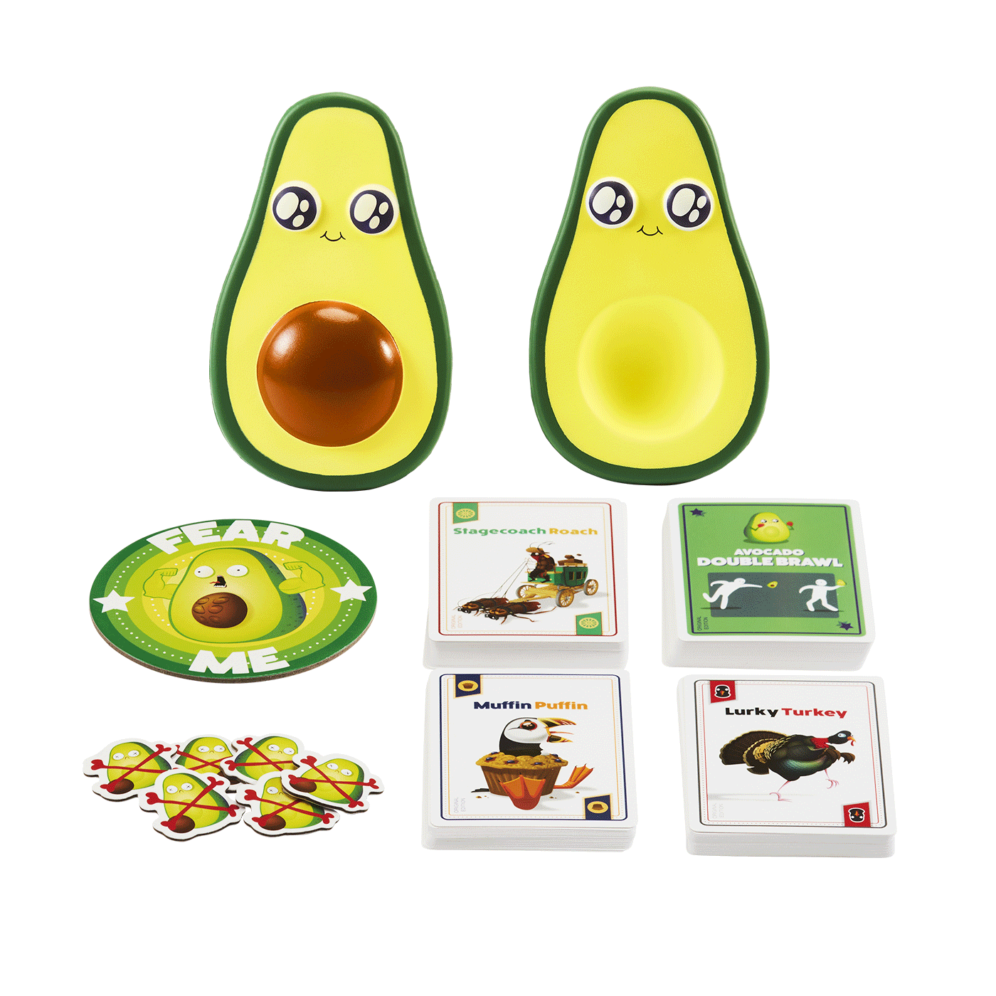 Throw Throw Avocado - Trò chơi thẻ bài né bóng - Exploding Kittens