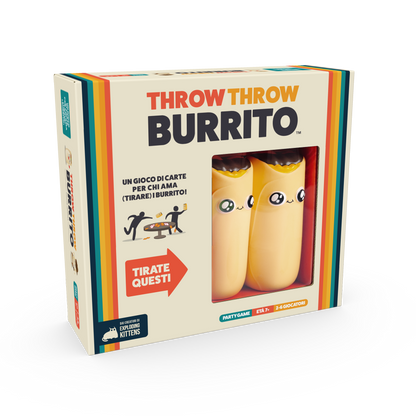 Throw Throw Burrito - Trò chơi thẻ bài ném bóng né - Exploding Kittens