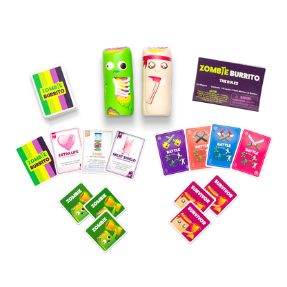 Zombie Burrito - Trò chơi thẻ bài hành động Dodgeball - Exploding Kittens