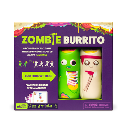 Zombie Burrito - Trò chơi thẻ bài hành động Dodgeball - Exploding Kittens
