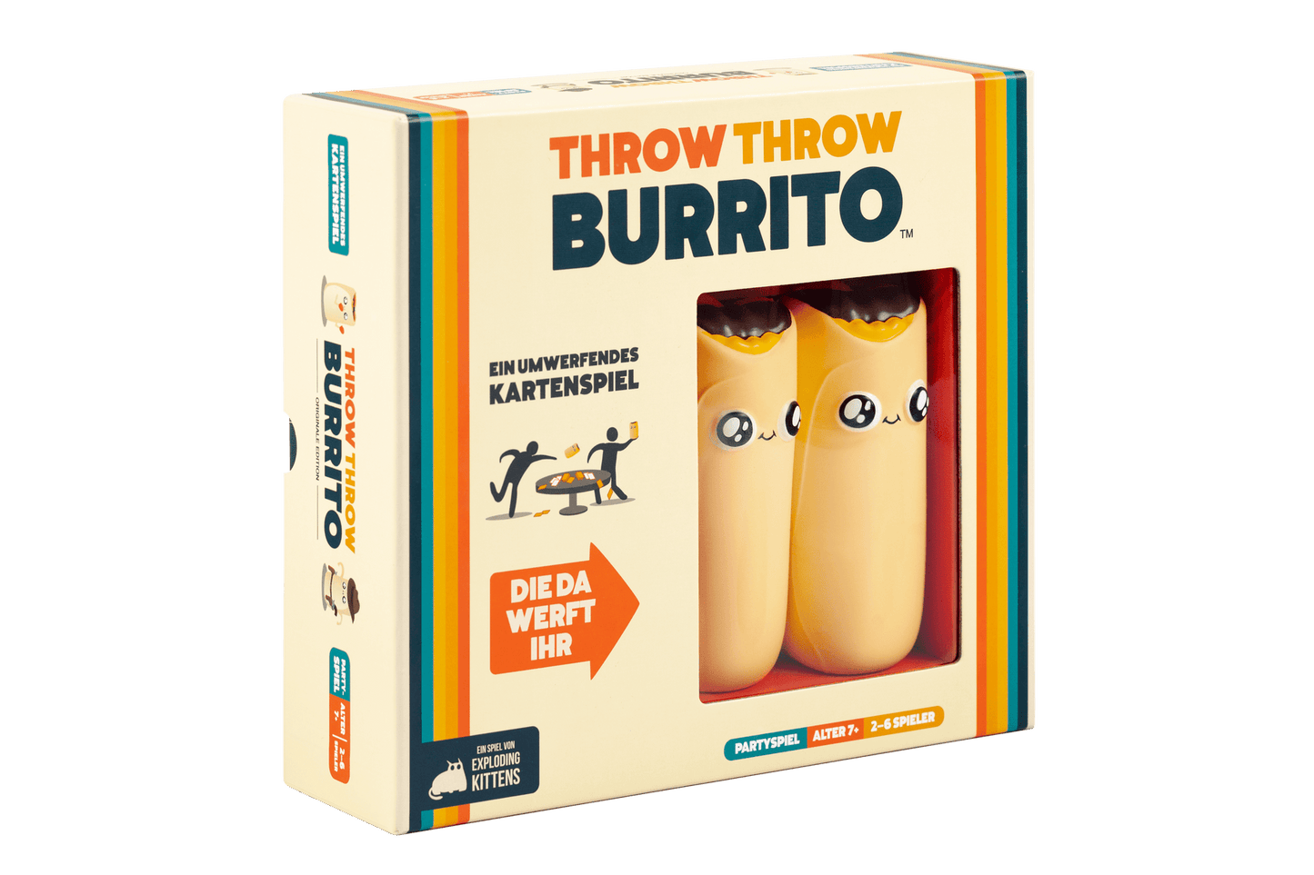 Throw Throw Burrito - Trò chơi thẻ bài ném bóng né - Exploding Kittens