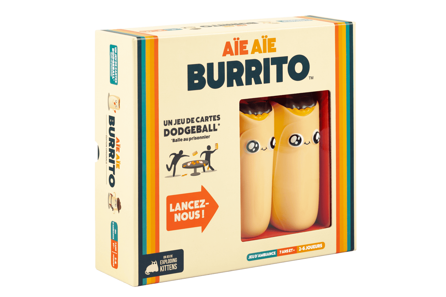 Throw Throw Burrito - Trò chơi thẻ bài ném bóng né - Exploding Kittens