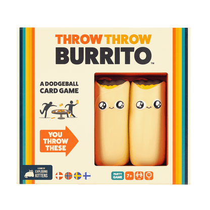 Throw Throw Burrito - Trò chơi thẻ bài ném bóng né - Exploding Kittens