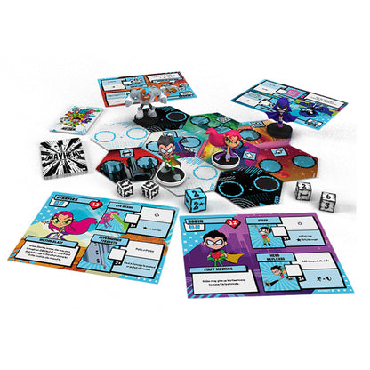 Teen Titans Go! Mayhem Board Game - Board Game Chiến Thuật Trẻ Em - CMON