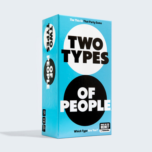 Two Types Of People Party Game - Trò Chơi Thẻ Bài Tiệc Tùng - Relatable - Hình ảnh sản phẩm