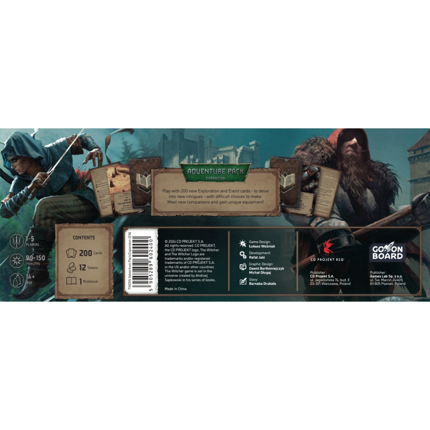 The Witcher: Old World - Adventure Pack - Bản Mở Rộng Board Game - Go On Board