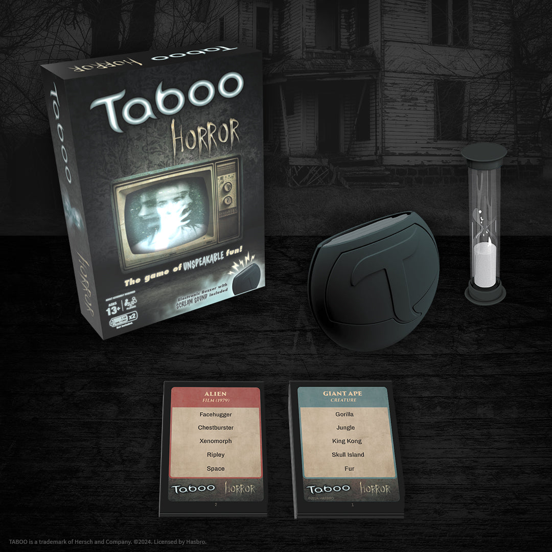 TABOO®: Horror - Board Game Tiệc Tùng Chủ Đề Kinh Dị - The Op Games