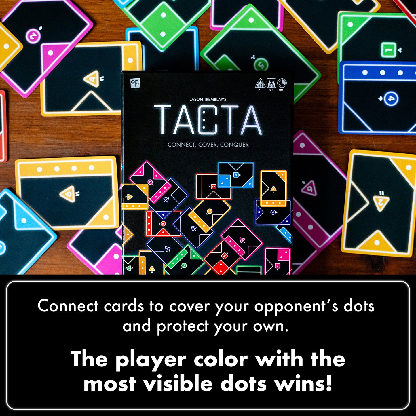 TACTA™ - Trò chơi thẻ bài chiến thuật trừu tượng - The Op Games