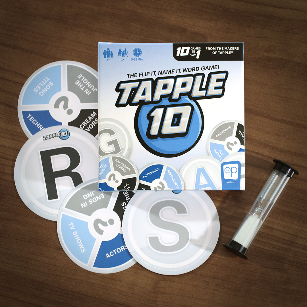 The Original Tapple® 10 - Trò chơi thẻ bài từ vựng tốc độ - The Op Games