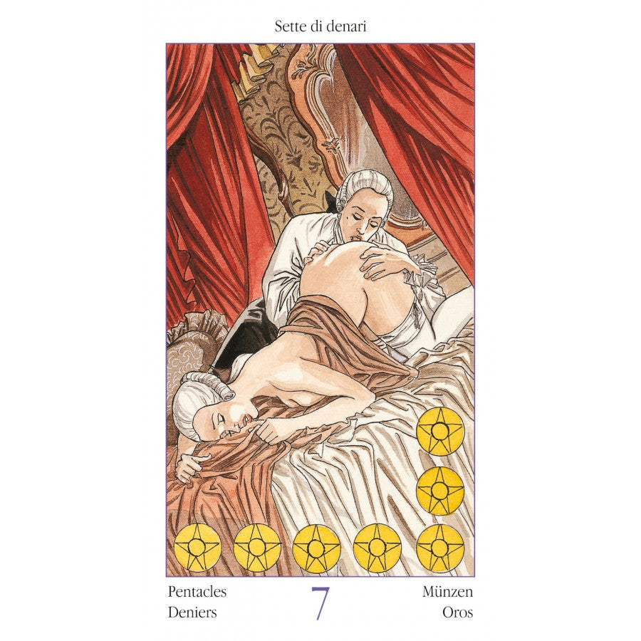 Bộ bài Tarot of Casanova - Tarot Truyền Thống Và "Người Lớn"