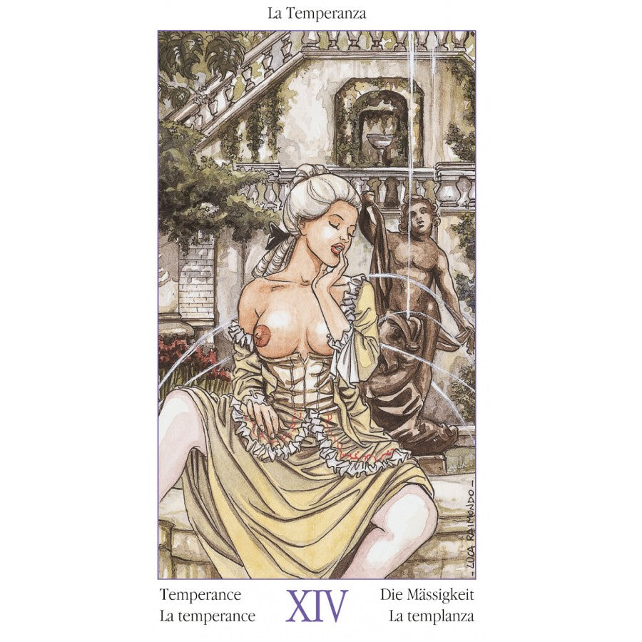 Bộ bài Tarot of Casanova - Tarot Truyền Thống Và "Người Lớn"