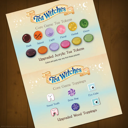 Tea Witches Deluxe Upgrade Kit - Bộ Linh Kiện Nâng Cấp Board Game - The Op Games