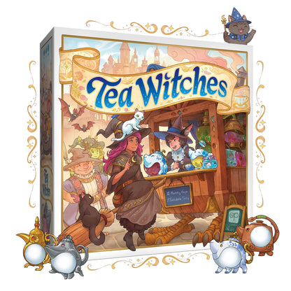 Tea Witches - Board Game Quản Lý Tiệm Trà Pháp Thuật - The Op Games