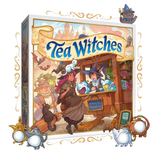 Tea Witches - Board Game Quản Lý Tiệm Trà Pháp Thuật - The Op Games