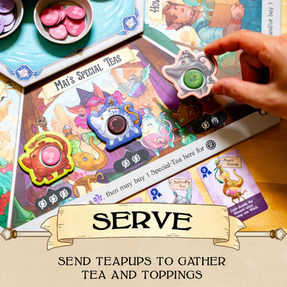 Tea Witches - Board Game Quản Lý Tiệm Trà Pháp Thuật - The Op Games