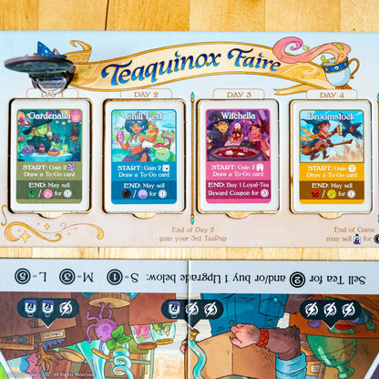 Tea Witches - Board Game Quản Lý Tiệm Trà Pháp Thuật - The Op Games