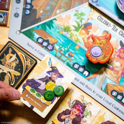 Tea Witches - Board Game Quản Lý Tiệm Trà Pháp Thuật - The Op Games