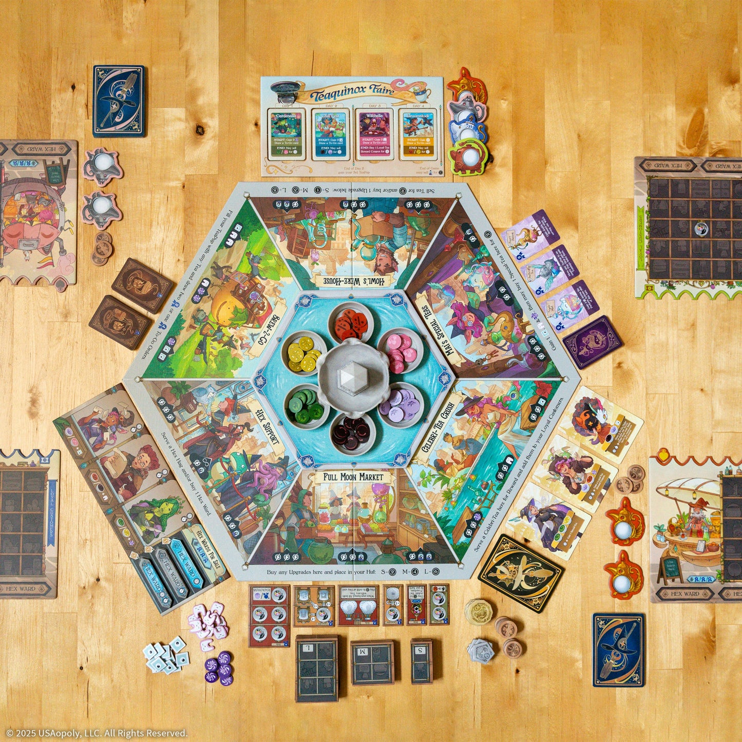 Tea Witches - Board Game Quản Lý Tiệm Trà Pháp Thuật - The Op Games