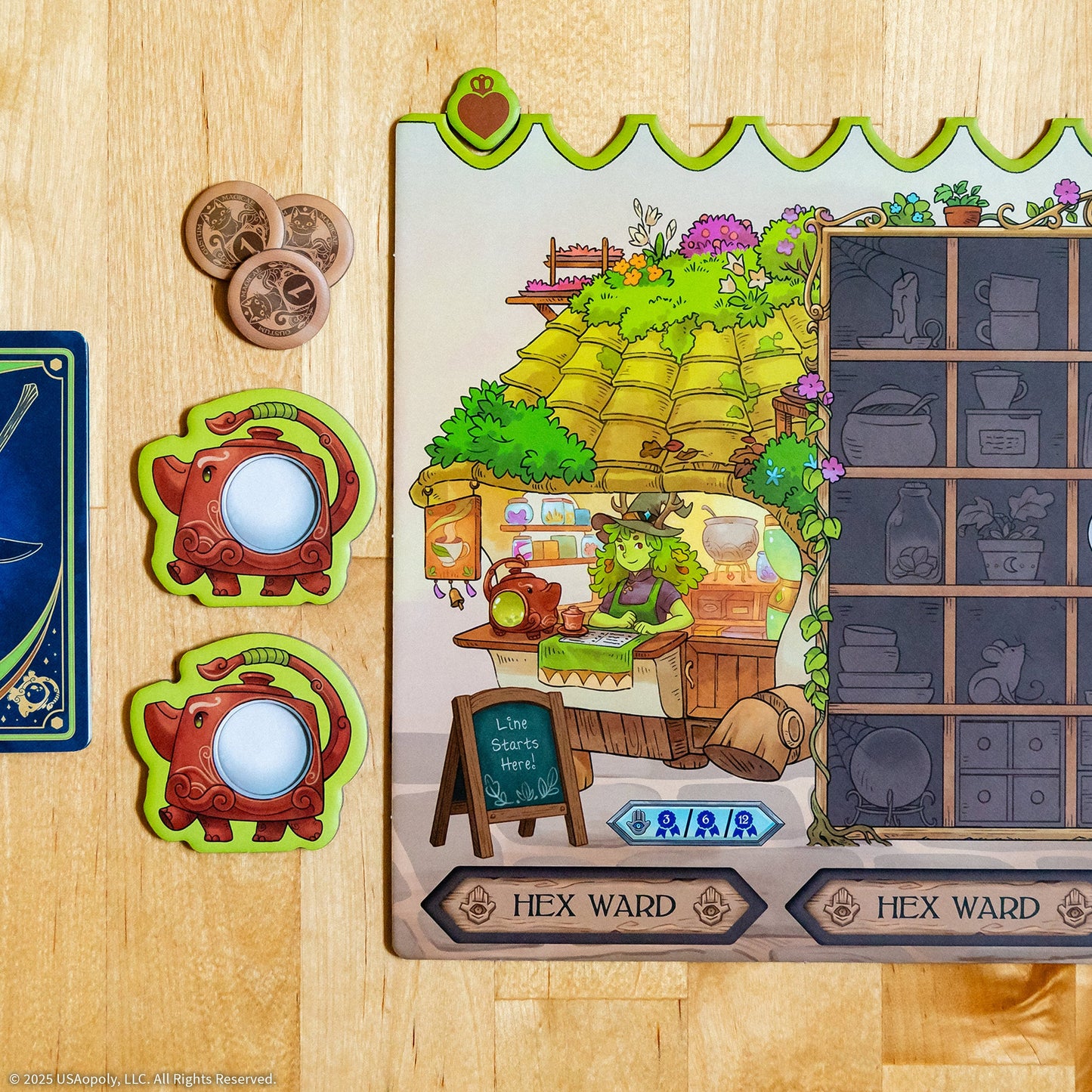 Tea Witches - Board Game Quản Lý Tiệm Trà Pháp Thuật - The Op Games