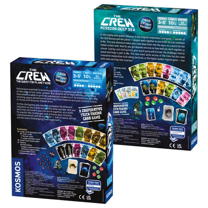 The Crew 2-Pack Bundle (The Quest For Planet Nine & Mission Deep Sea) - Combo Board Game Chiến Thuật Thẻ Bài - Thames & Kosmos