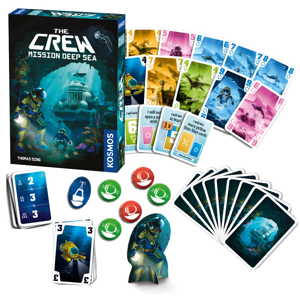 The Crew 2-Pack Bundle (The Quest For Planet Nine & Mission Deep Sea) - Combo Board Game Chiến Thuật Thẻ Bài - Thames & Kosmos