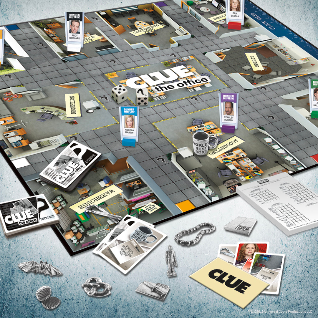 CLUE®: The Office - Board game giải đố bí mật văn phòng - The Op Games