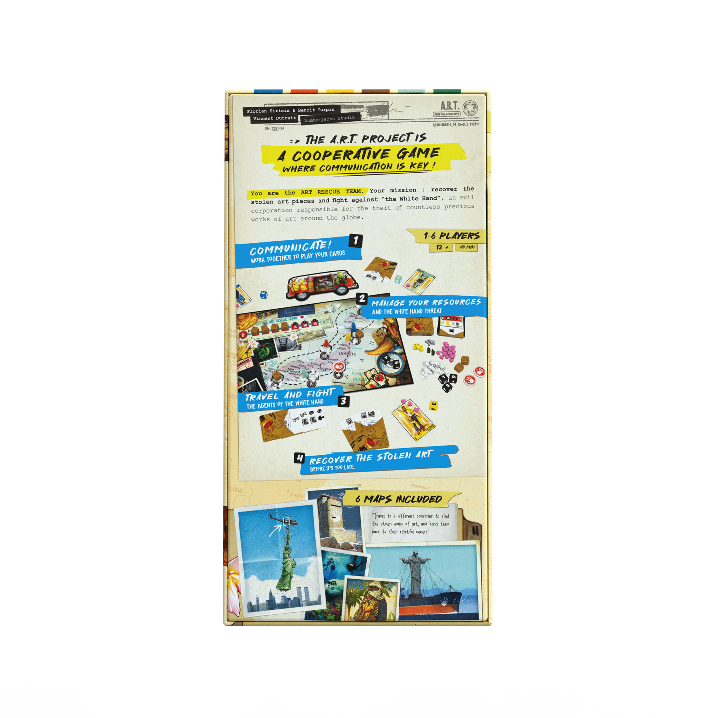 The A.R.T. Project - Board Game Chiến Thuật Hợp Tác - The Op Games