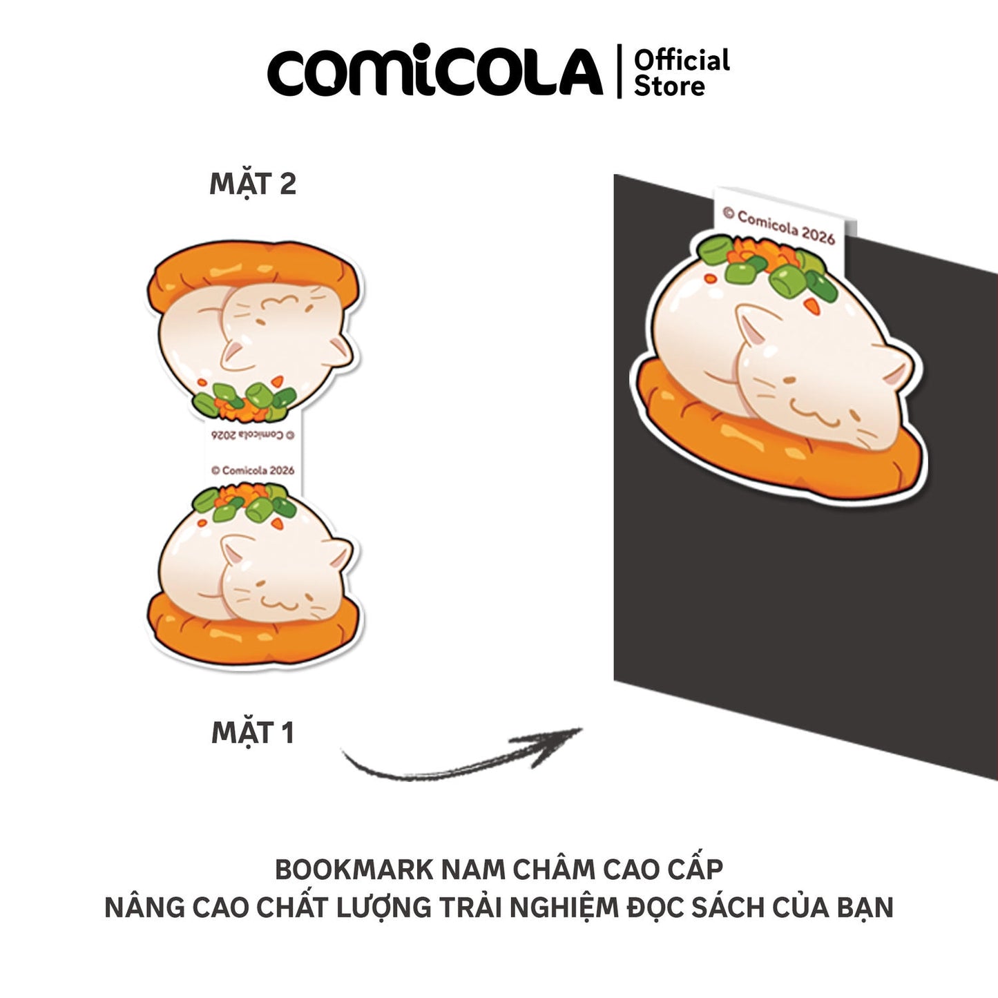 Bookmark nam châm Thực Linh Thần Thú