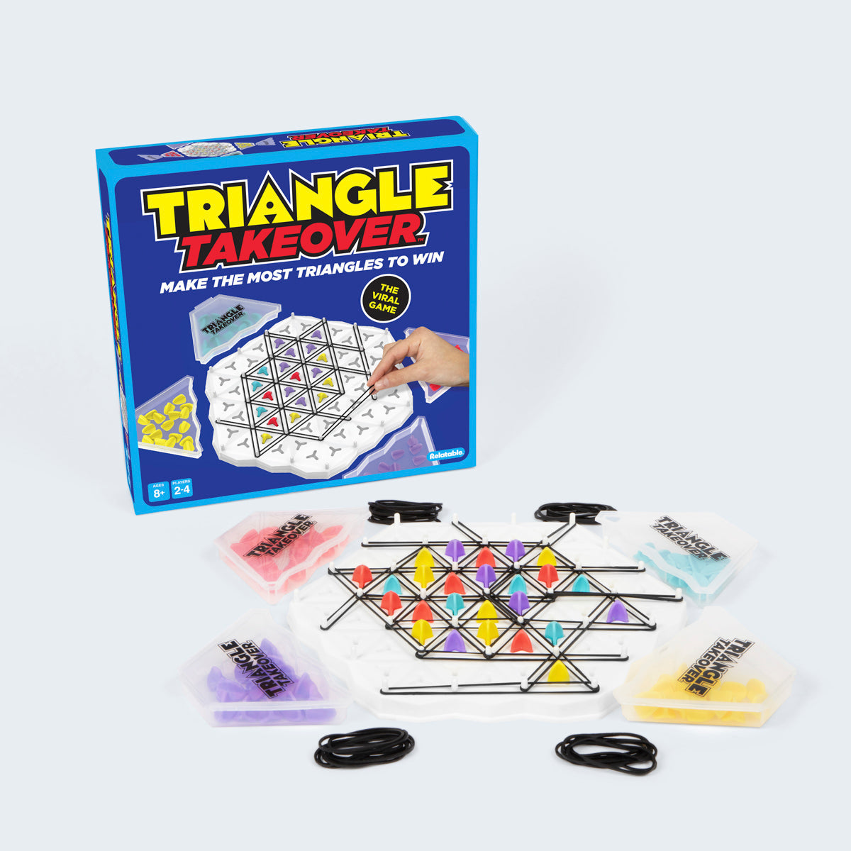 Triangle Takeover - Trò Chơi Chiến Thuật Gia Đình - Relatable - Hình ảnh sản phẩm