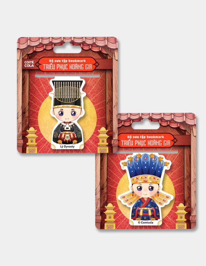 Bookmark nam châm Triều Phục Hoàng Gia
