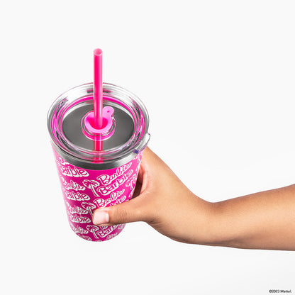 Barbie™ X Dragon Glassware® Tumbler - 16 Oz - Bình Giữ Nhiệt Thép Không Gỉ Mattel Mattel - ảnh 4 - Đồ sưu tầm