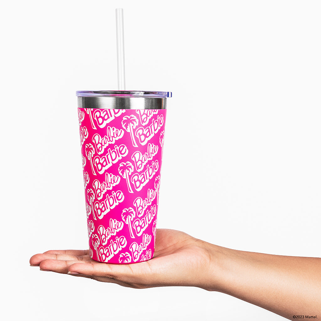Barbie™ X Dragon Glassware® Tumbler - 16 Oz - Bình Giữ Nhiệt Thép Không Gỉ Mattel Mattel - ảnh 5 - Đồ sưu tầm