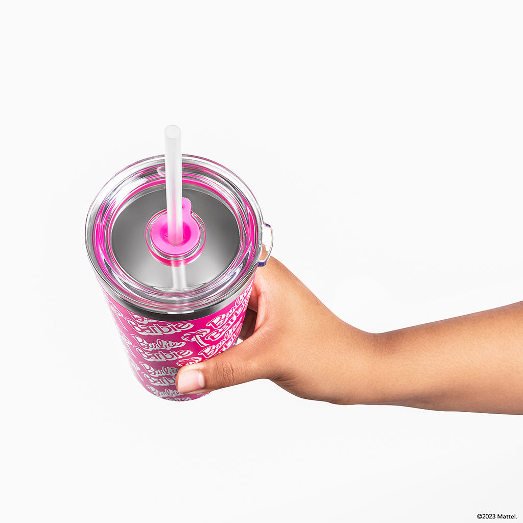 Barbie™ X Dragon Glassware® Tumbler - 16 Oz - Bình Giữ Nhiệt Thép Không Gỉ Mattel Mattel - ảnh 6 - Đồ sưu tầm
