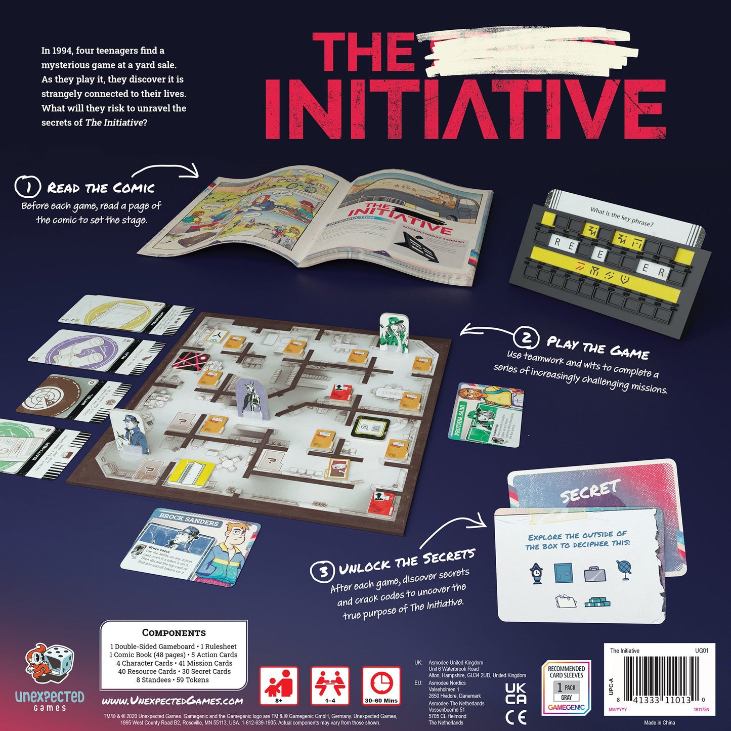 The Initiative - Board Game Giải Đố & Bí Ẩn - Unexpected Games