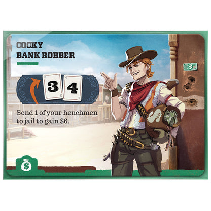 3000 Scoundrels Board Game - Trò chơi chiến thuật Viễn Tây - Unexpected Games