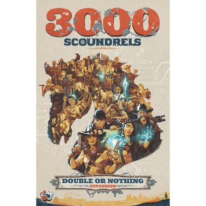 3000 Scoundrels Double or Nothing - Bản mở rộng Board Game - Unexpected Games