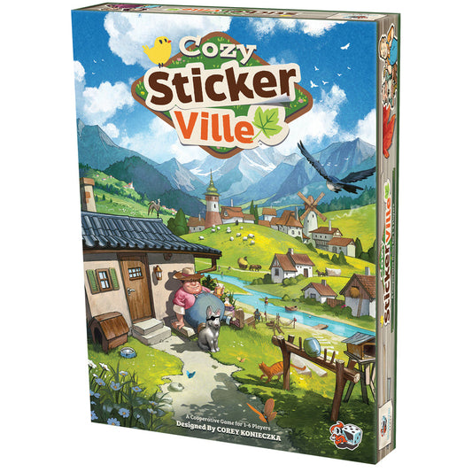 Cozy Stickerville Board Game