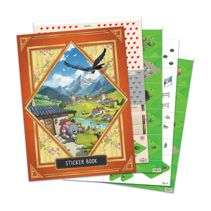 Cozy Stickerville Board Game