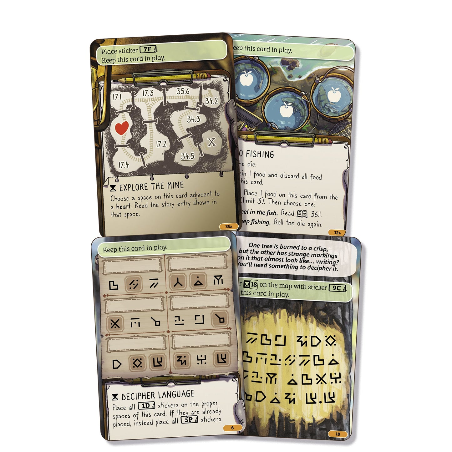 Cozy Stickerville Board Game - Trò chơi Board Game dán nhãn sáng tạo - Unexpected Games