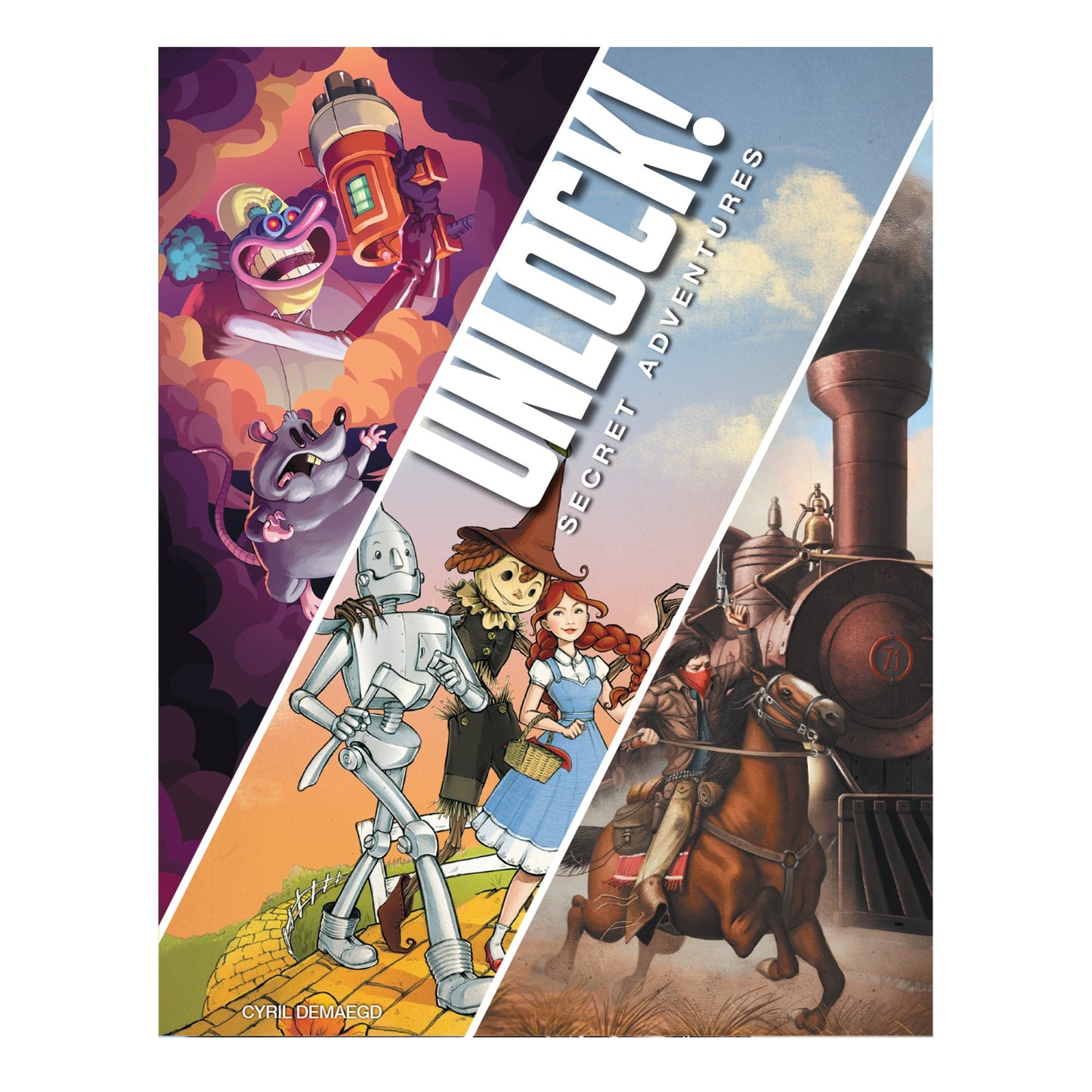 UNLOCK! Secret Adventures - Trò Chơi Thẻ Bài Giải Đố Escape Room - Space Cowboys