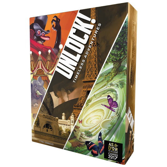 UNLOCK! Timeless Adventures - Trò chơi thẻ bài Giải đố Escape Room - Space Cowboys