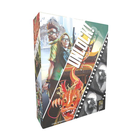 UNLOCK! Epic Adventures - Board Game Thẻ Bài Giải Đố Escape Room - Space Cowboys