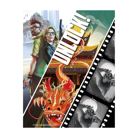 UNLOCK! Epic Adventures - Board Game Thẻ Bài Giải Đố Escape Room - Space Cowboys