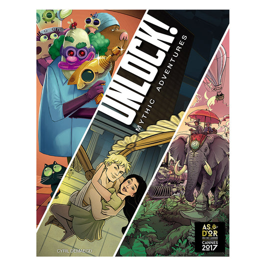 UNLOCK! Mythic Adventures - Board Game Giải Đố Escape Room - Space Cowboys